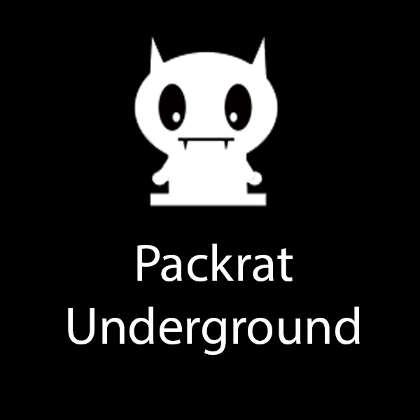 Packrat Underground Stickers