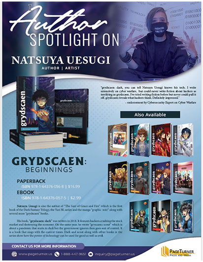 Natsuya Uesugi Author Spotlight - Publishers Weekly December 21, 2020 
